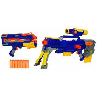 Illustration for article titled Nerf Sniper Rifle is Three Feet of Fun